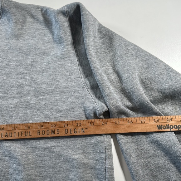 Men’s Vintage 90s Stussy Lion Logo Grey Crewneck Sweatshirt Pullover sz L - Picture 4 of 7